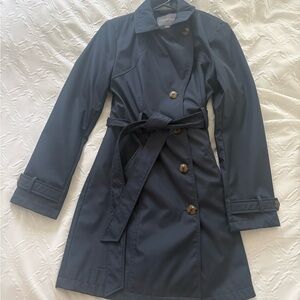 Covington Dark Blue Trench Coat